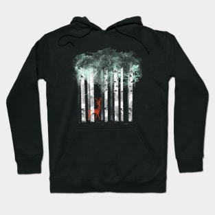 Birch Tree Forest 5 Hoodie